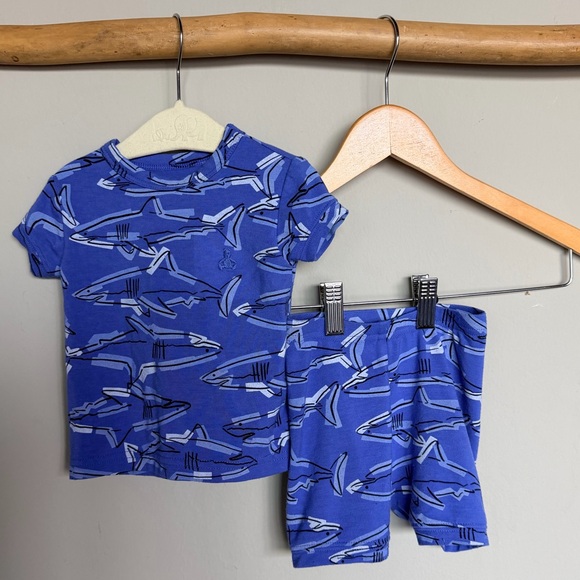 GAP Other - Baby Gap boys summer matching lounge set 6–12M